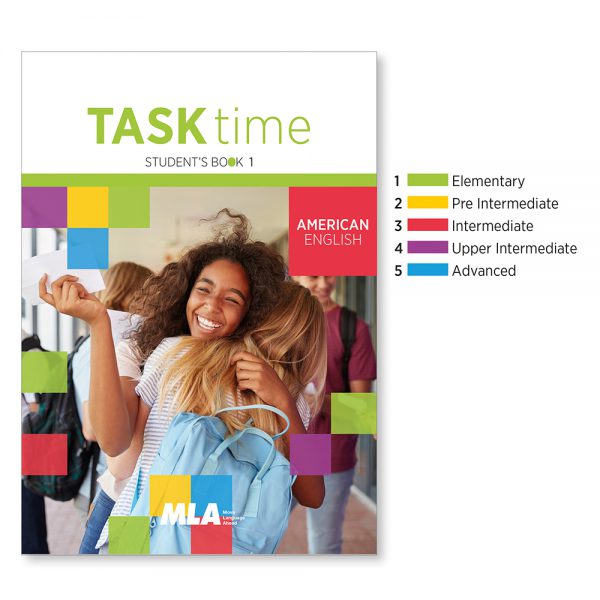 Libro di testo ‘MLA Task Time’ USA