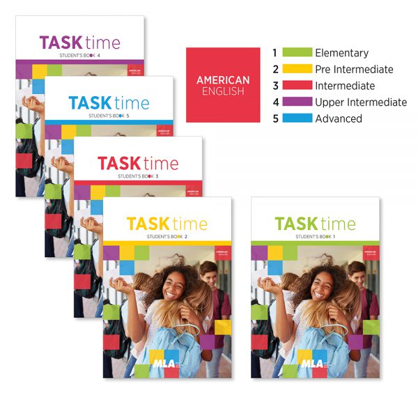 Set 5 Libri di testo ‘MLA Task Time’ USA