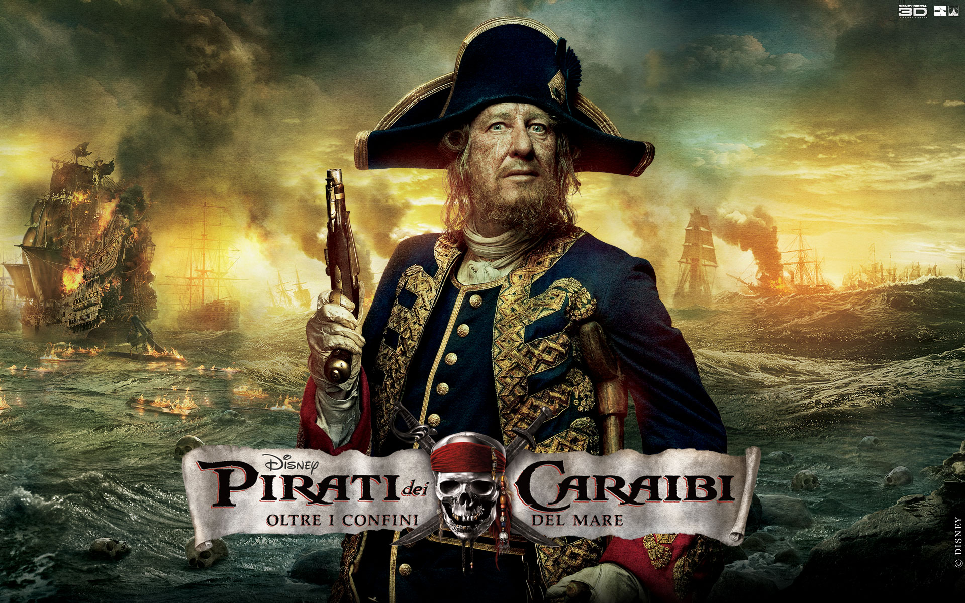 locandina del film pirati dei caraibi