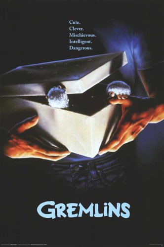 Loncandina del film Gremlins