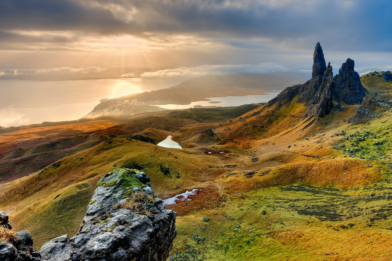 Panorama Highlands in Scozia