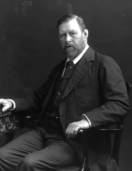 foto dello scrittore Bram Stoker