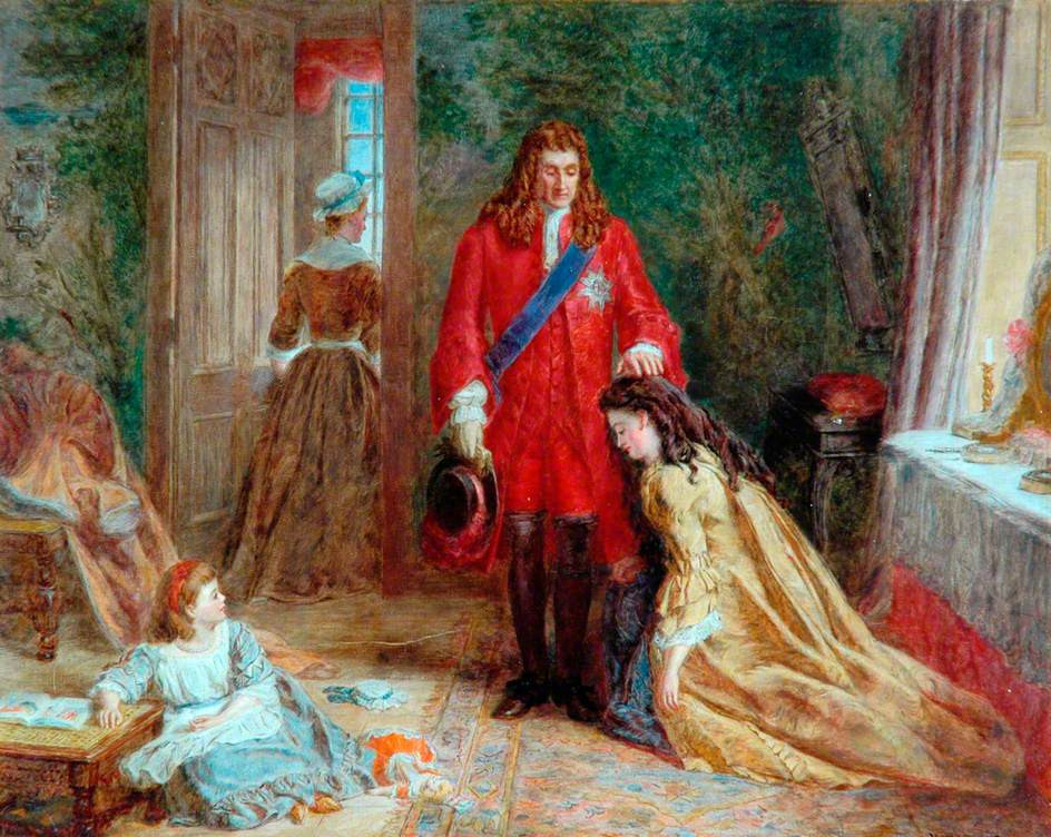 William Powell Frith painting (c) Calderdale Metropolitan Borough Council; Supplied by The Public Catalogue Foundation