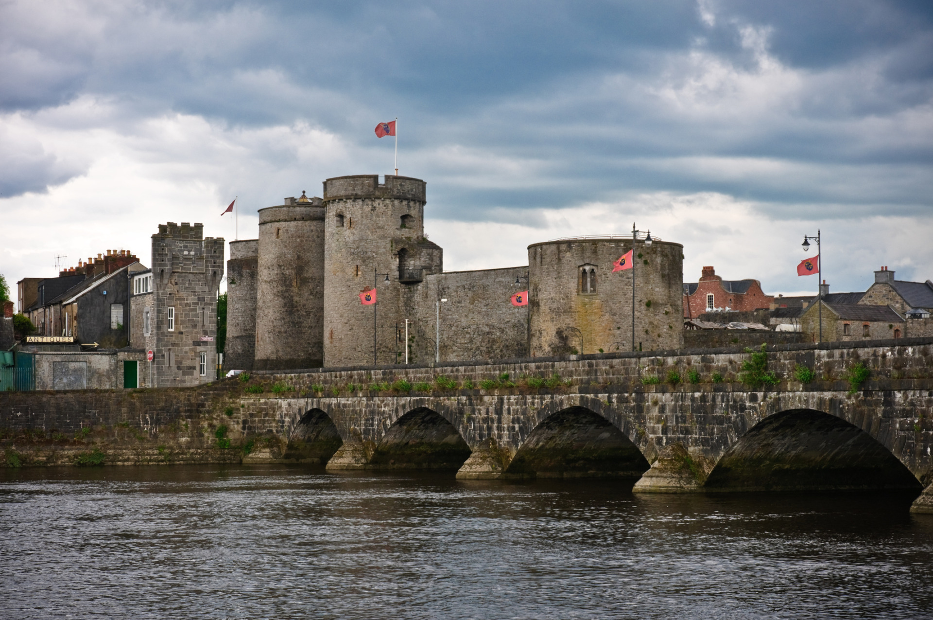 Medieval Ireland. King John Castle. Limerick