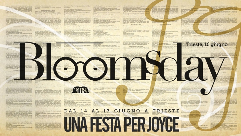 Manifesto Bloomsday festa per Joyce