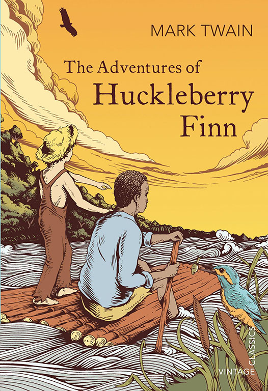 Romanzo di Mark Twain the adventures of huckleberry finn