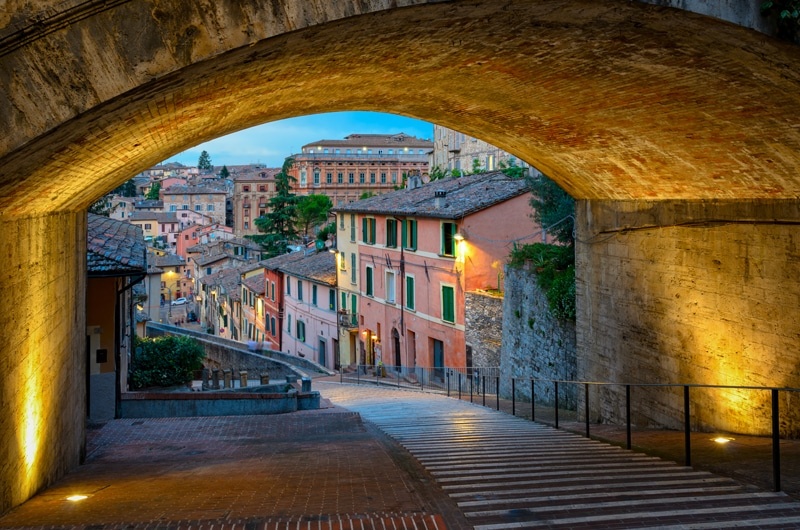 Perugia Via dell Acquedotto