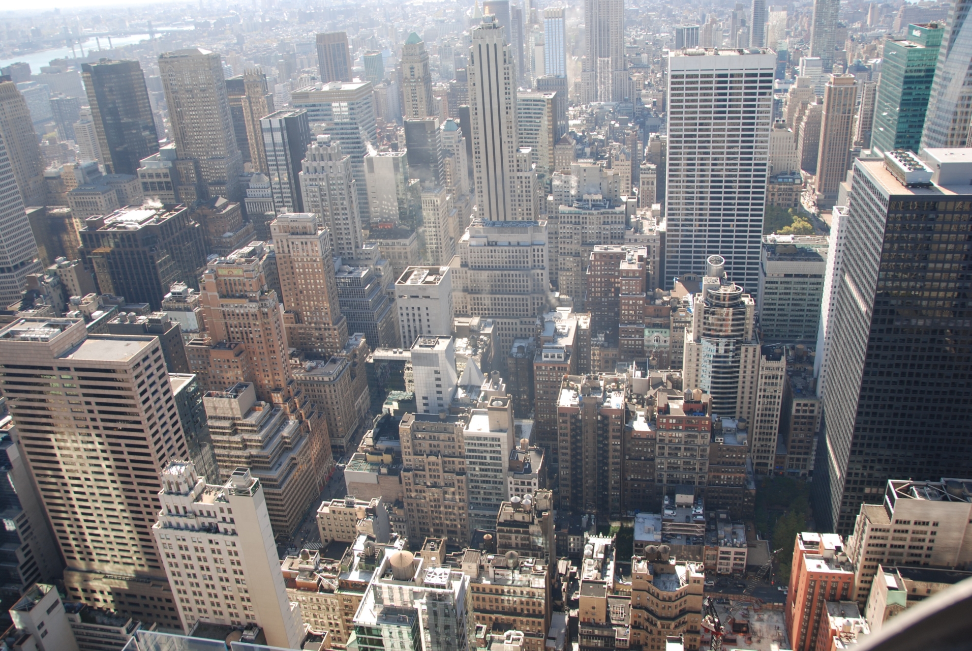 New York vista dall'alto USA