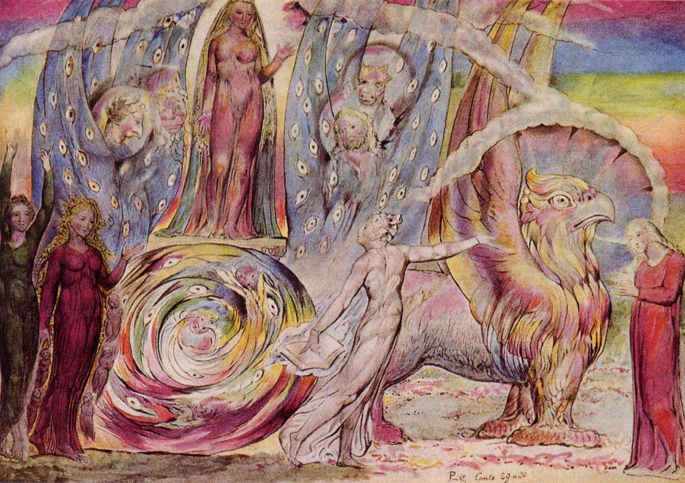 Beatrice Addressing Dante by William Blake
