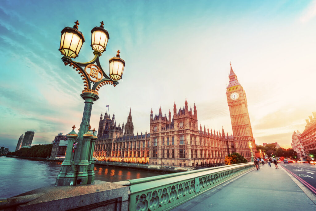 veduta big ben londra durante vacanza studio