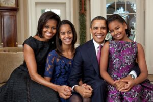 Foto della famiglia Obama