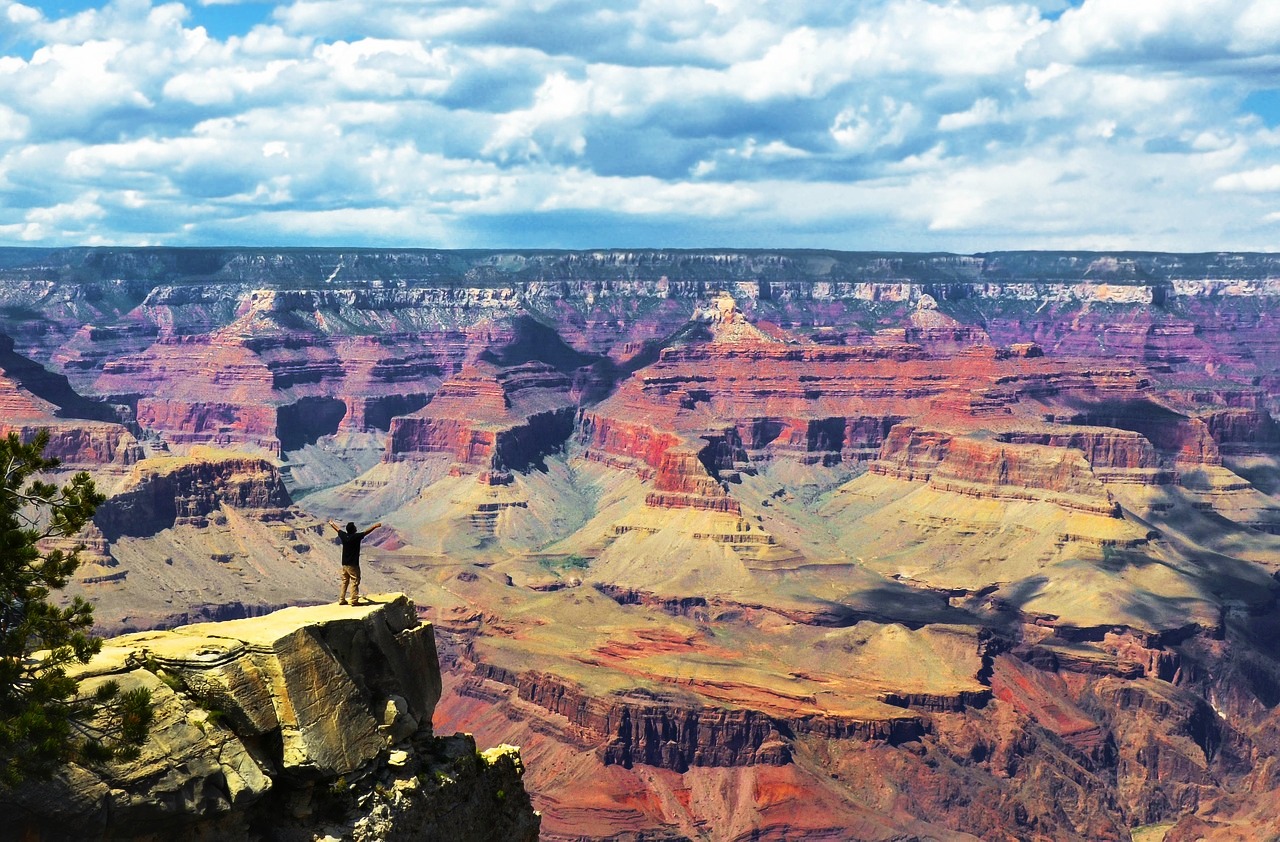 veduta del grand canyon