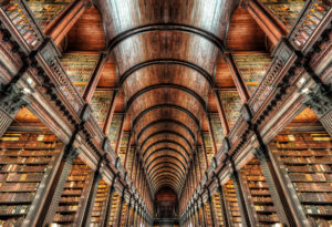 Libreria del Trinity College a Dublino