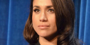 Meghan Markle in primo piano