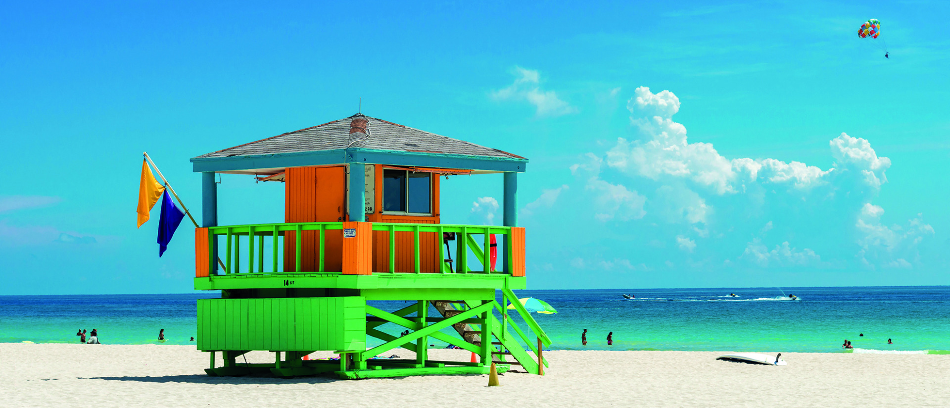 Cabina guardaspiagge Miami
