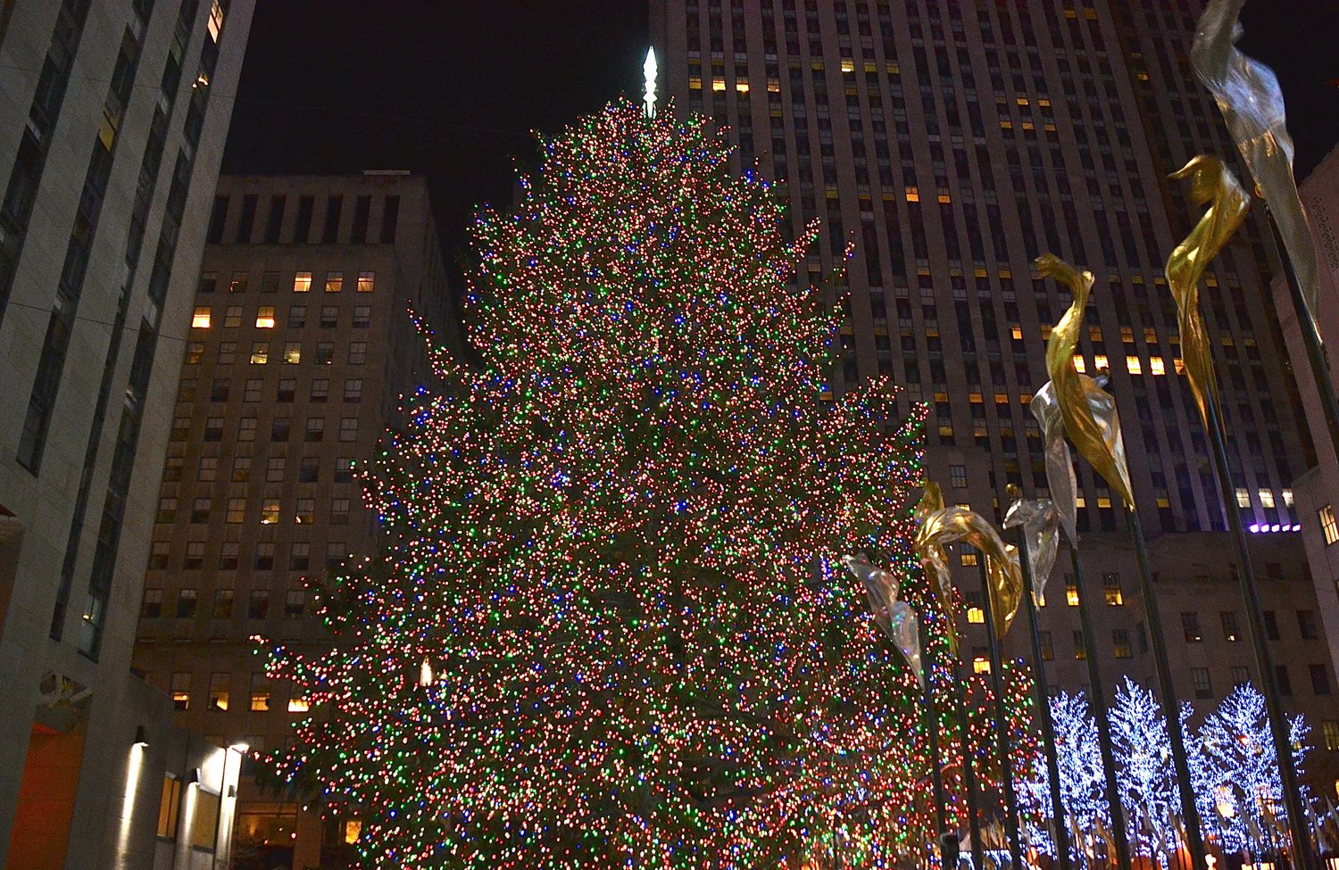 albero di natale del rockfeller center
