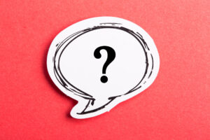 Nuvola con punto interrogativo