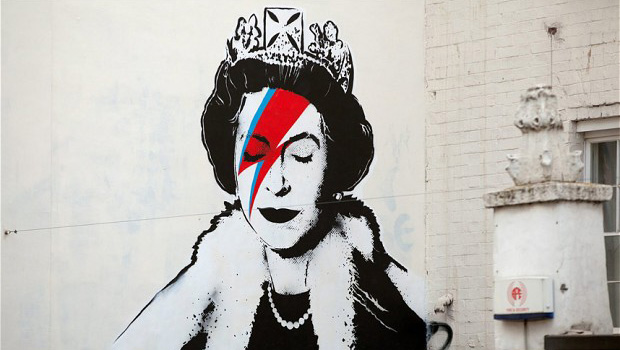 Bansky The Queen