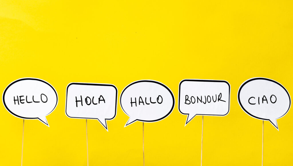 Salutare in diverse lingue