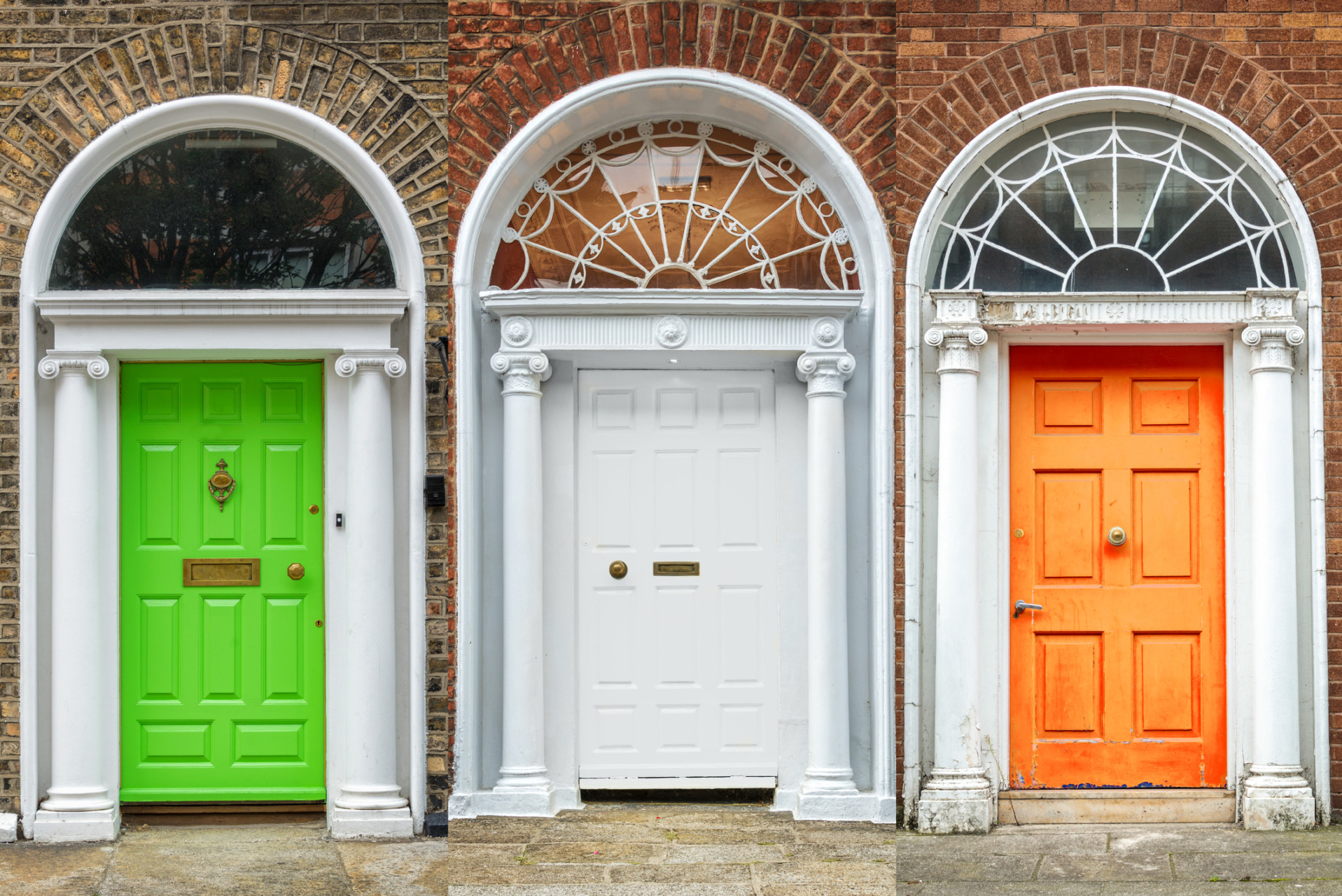 Tre porte colorate Dublino