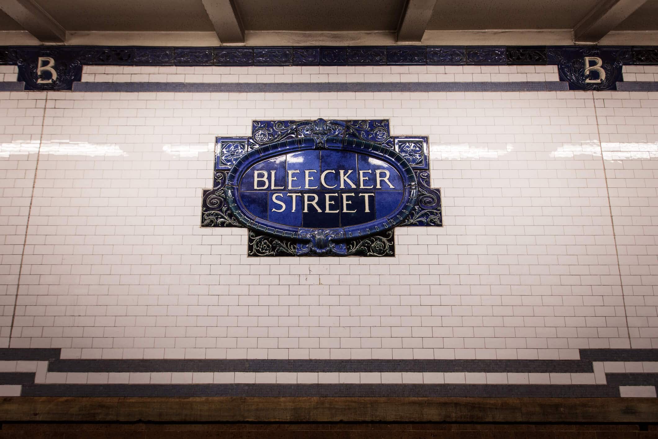 Friends Bleecker Street Subway Station