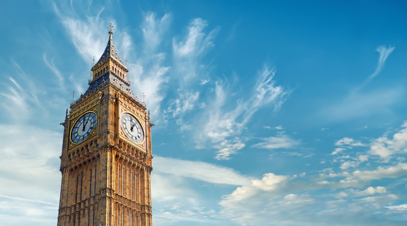Orologio Big Ben Londra