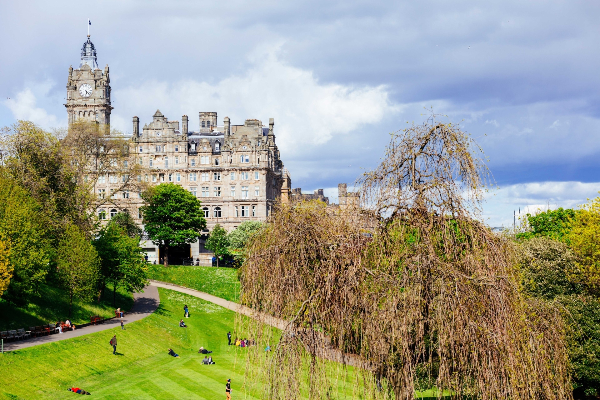 Princes Street Parco Edimburgo