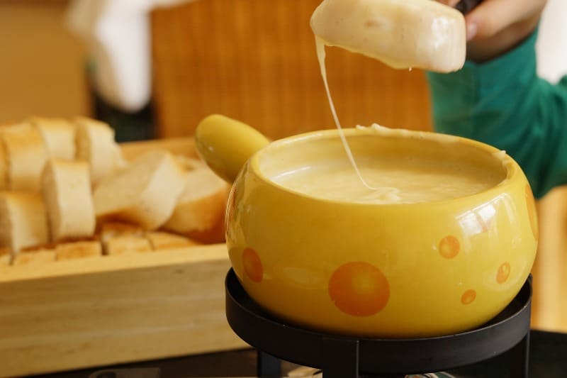 Fonduta con il pane