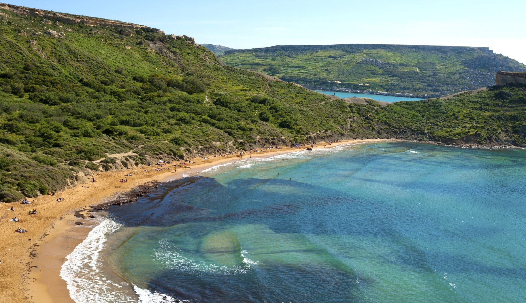 Golden bay spiaggia di Malta