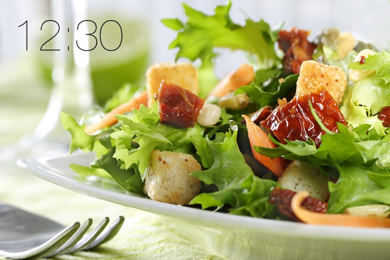 Piatto di insalata pranzo