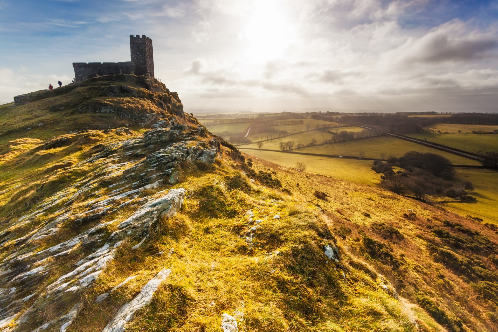 Il parco nazionale di King's Tor sull'altopiano del Dartmoor nel Devon