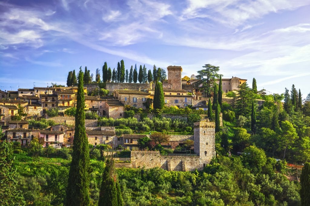 Cascia INPSieme Umbria Italia MLA borgo antico vacanze studio