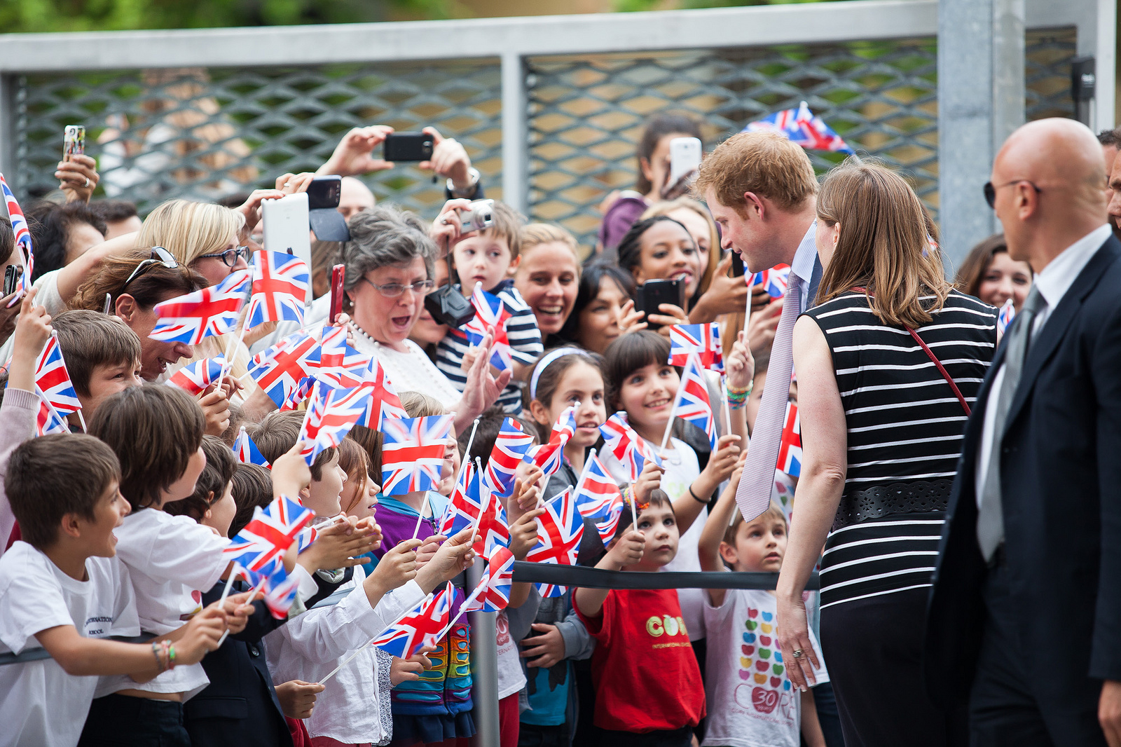 Reali Gb. Il principe Harry in un'intervista: nessuno di noi vuole fare il re o la regina Photo by Flickr: UK in Italy, Prince Harry at MAXXI to unveil winning UK pavilion design for Expo 2015