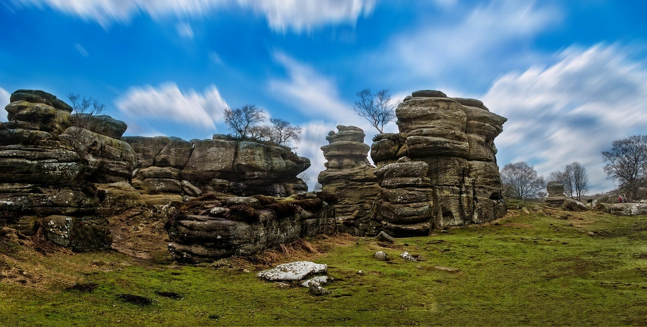 I panorami più belli dell'Inghilterra Brimham Rocks