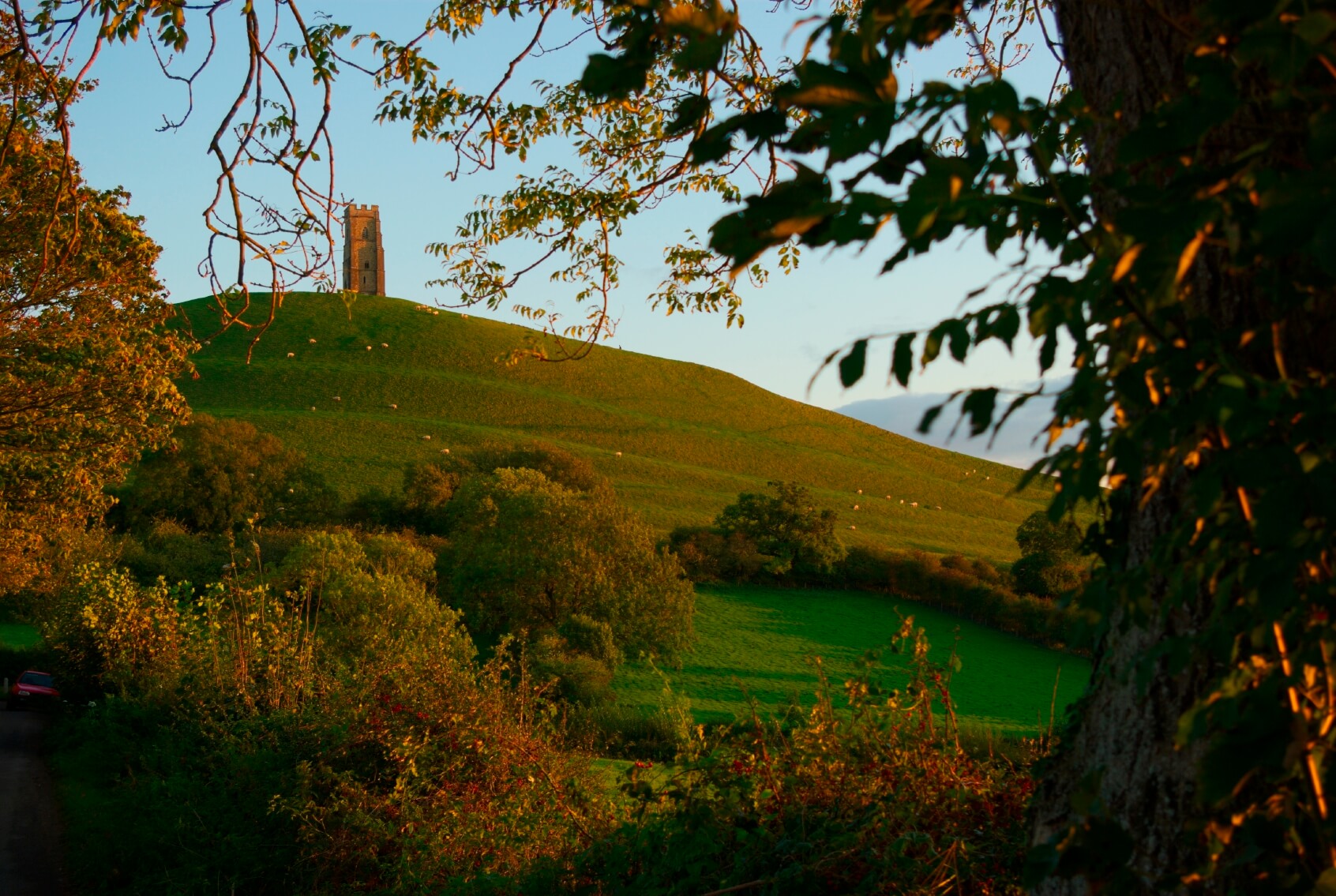 Leggende e Folklore del Regno Unito collina di Glastonbury