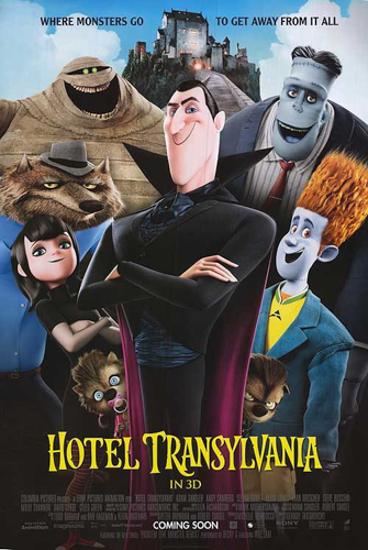 Halloween: i film da vedere in inglese Loncandina del film Hotel Transylvania