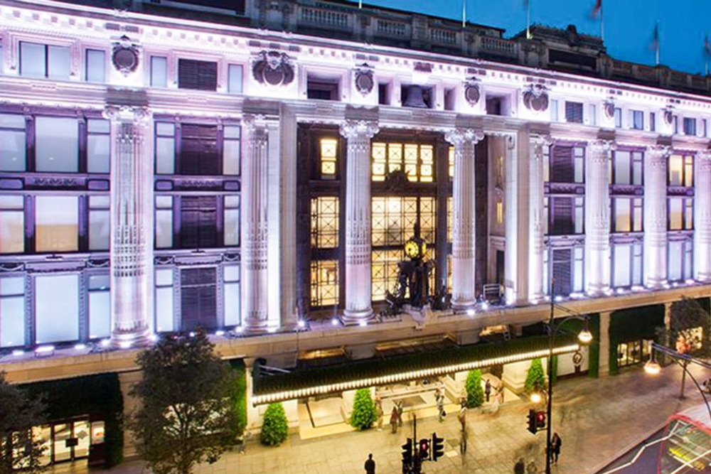 10 luoghi dove fare shopping a Londra Selfridgrs & Co Oxford Street Londra