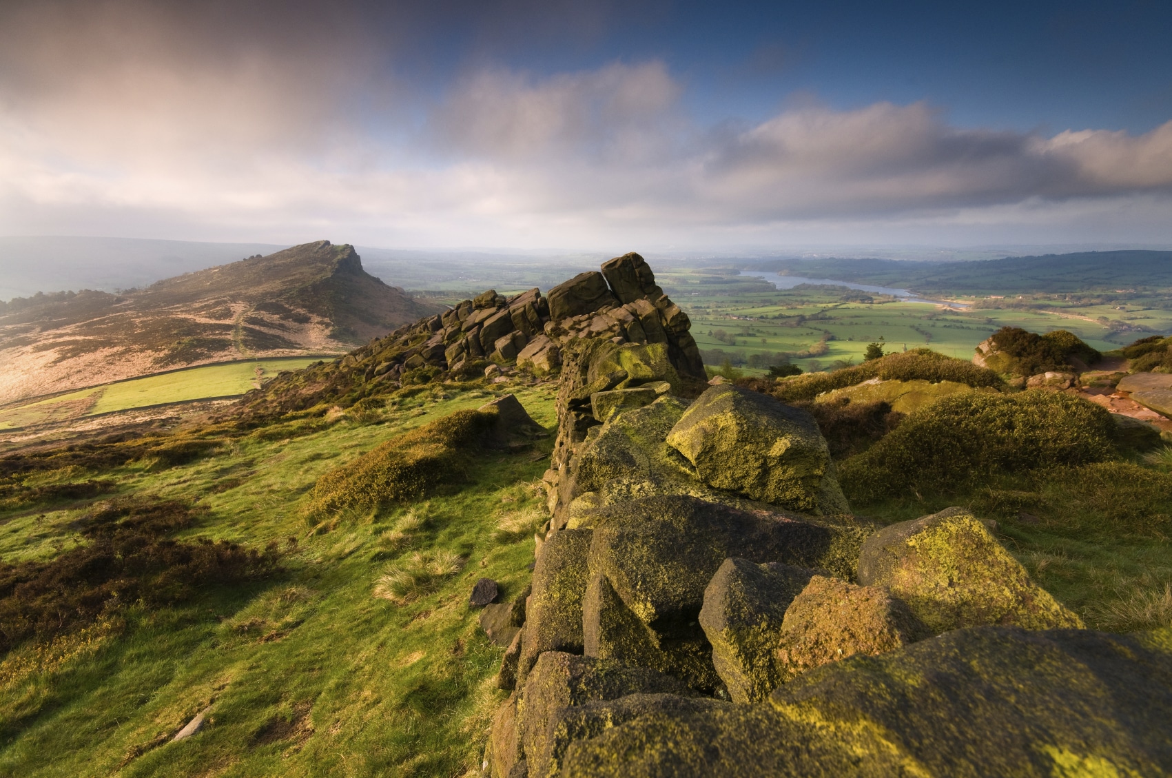 I panorami più belli dell'Inghilterra The Roaches, Staffordshire