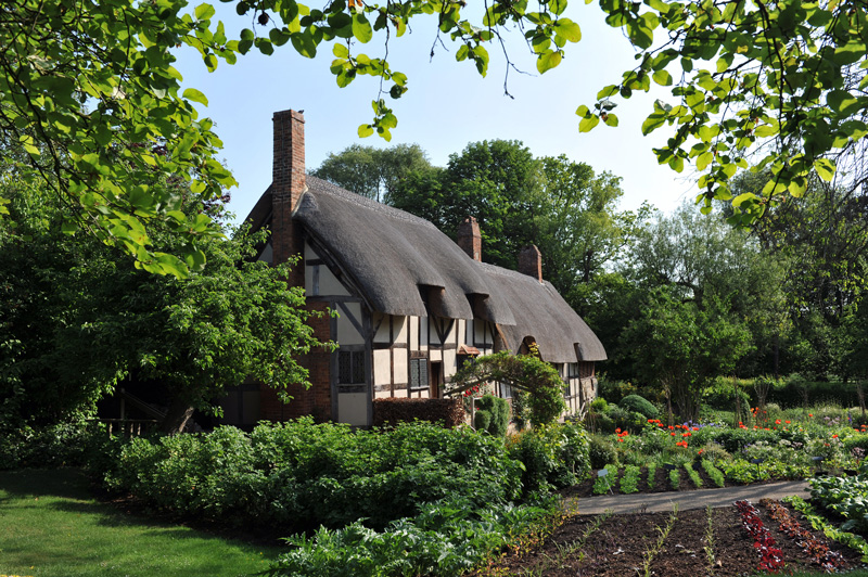 Cottage di Ann Hathaway moglie di Shakespeare title=