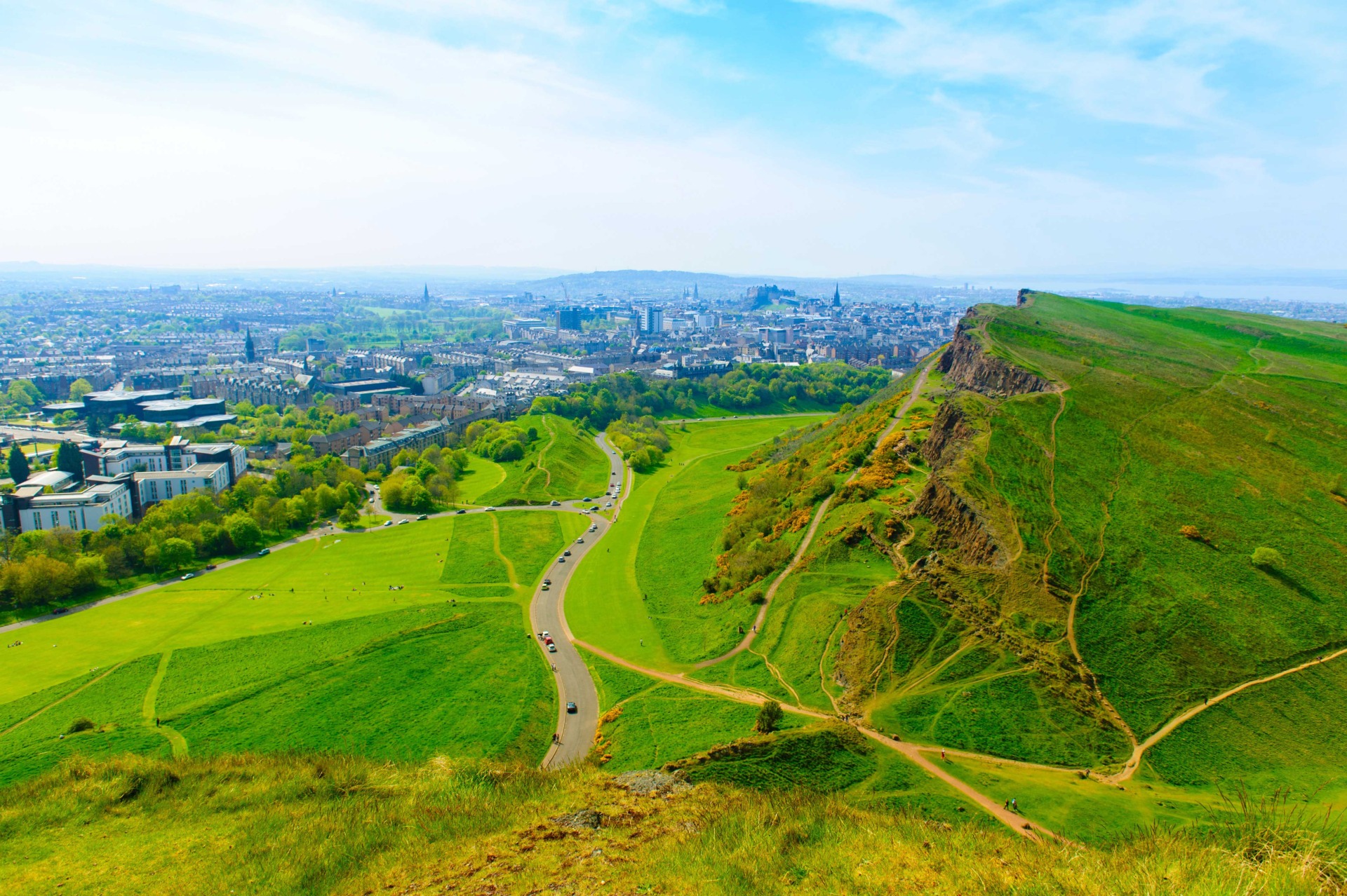 15 cose da fare gratis a Edimburgo Paesaggio scozzese