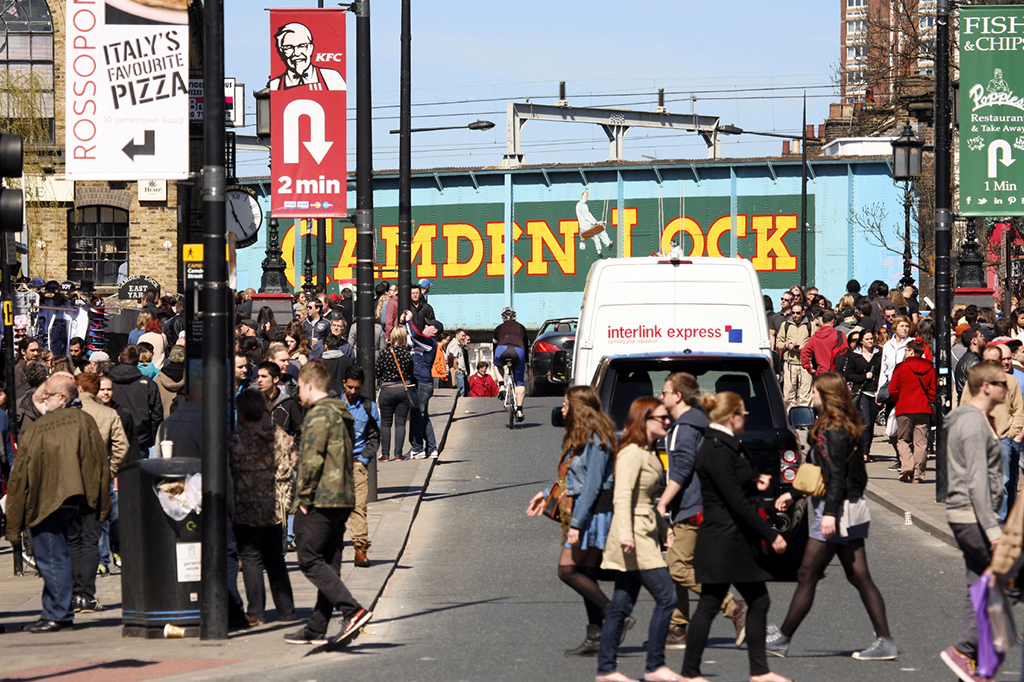 I mercatini di Camden Town a Londra: dove andare, cosa vedere Ingresso del camden market