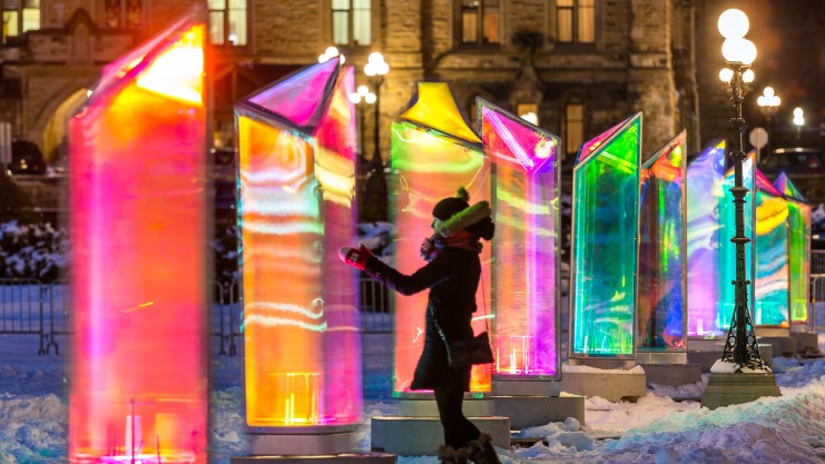 Londra s’illumina con il Winter Light Festival canary-wharf-arts-events-winter-lights-2019-3-741x417
