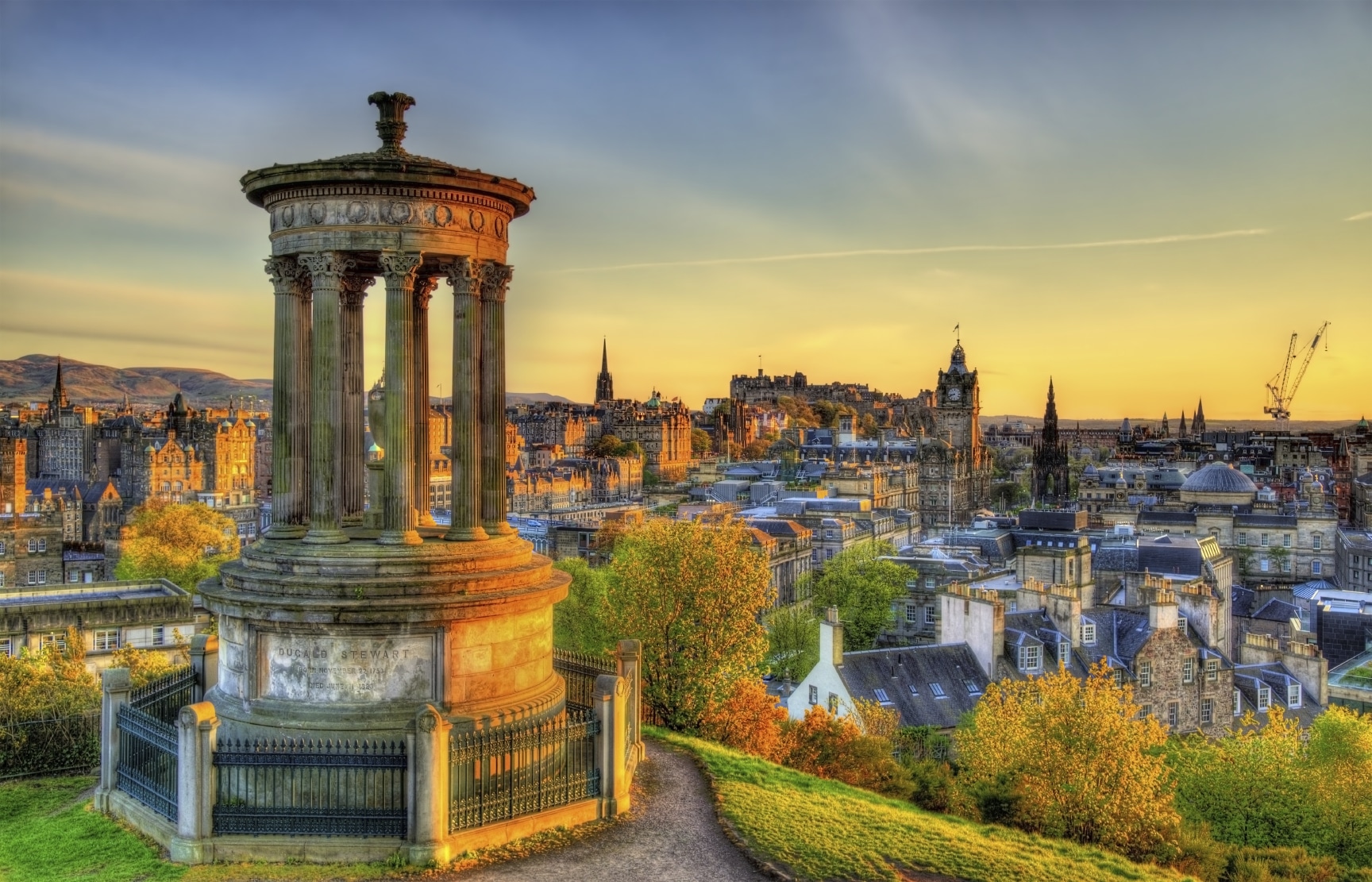 10 cose da vedere a Edimburgo Carlton Hill