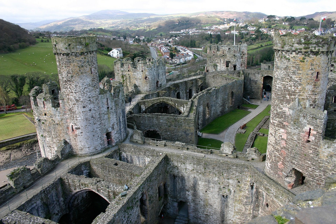 I castelli più belli del Regno Unito Castello di Conwy Galles