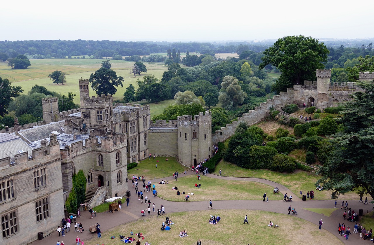 I castelli più belli del Regno Unito Castello di Warwick UK
