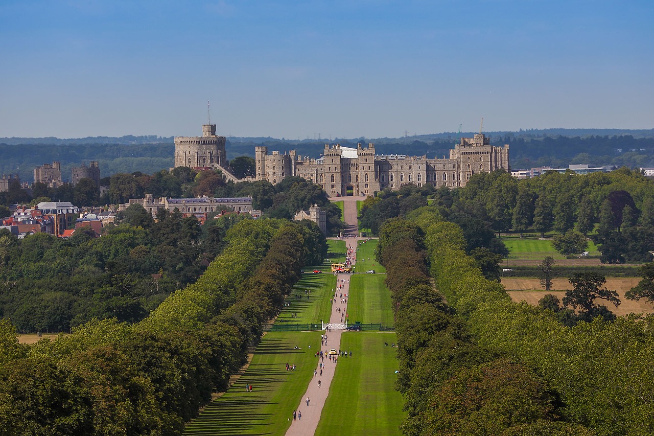 I castelli più belli del Regno Unito Castello di Windsor vicino Londra