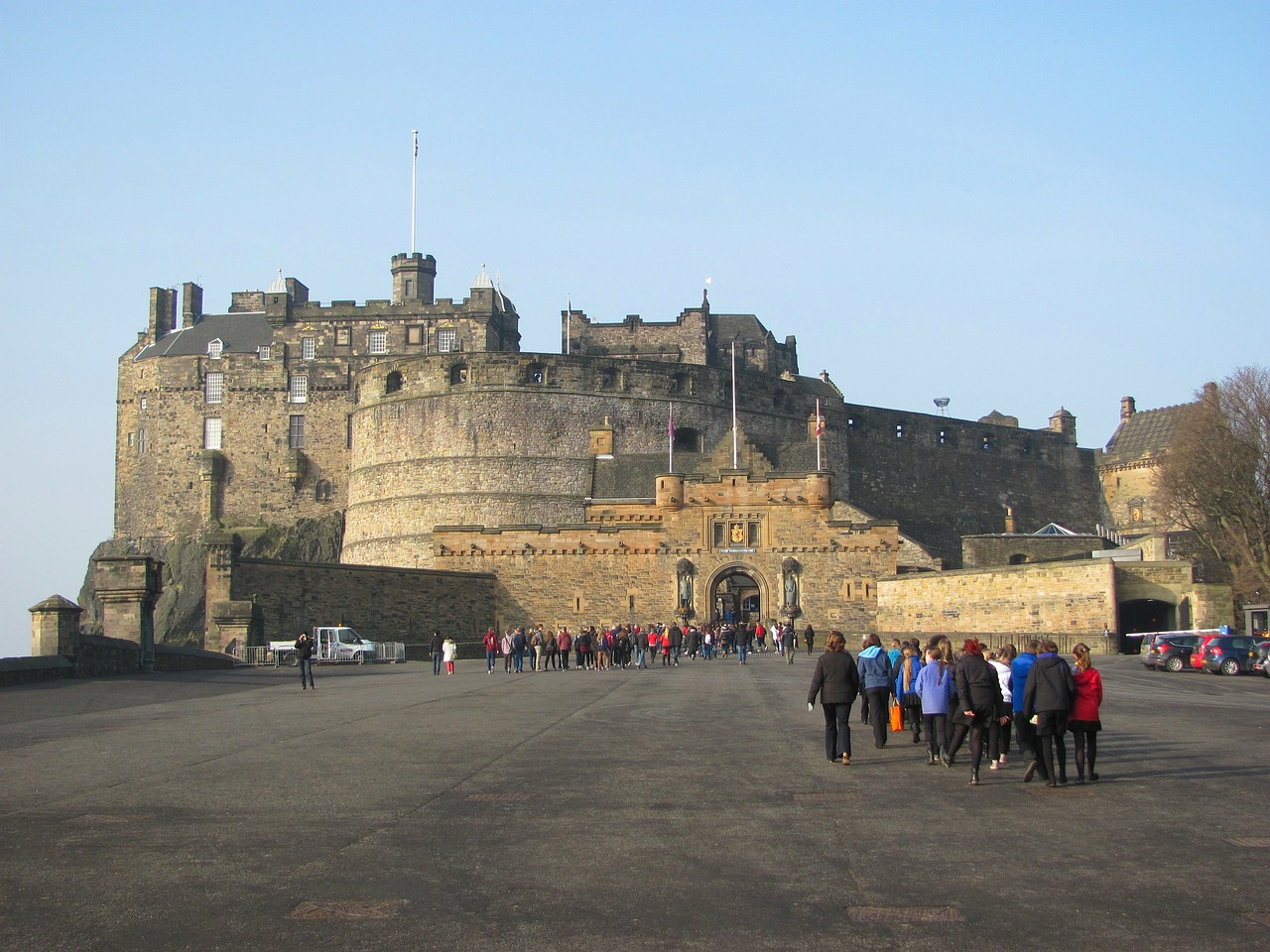 15 cose da fare gratis a Edimburgo Castello di Edimburgo Scozia