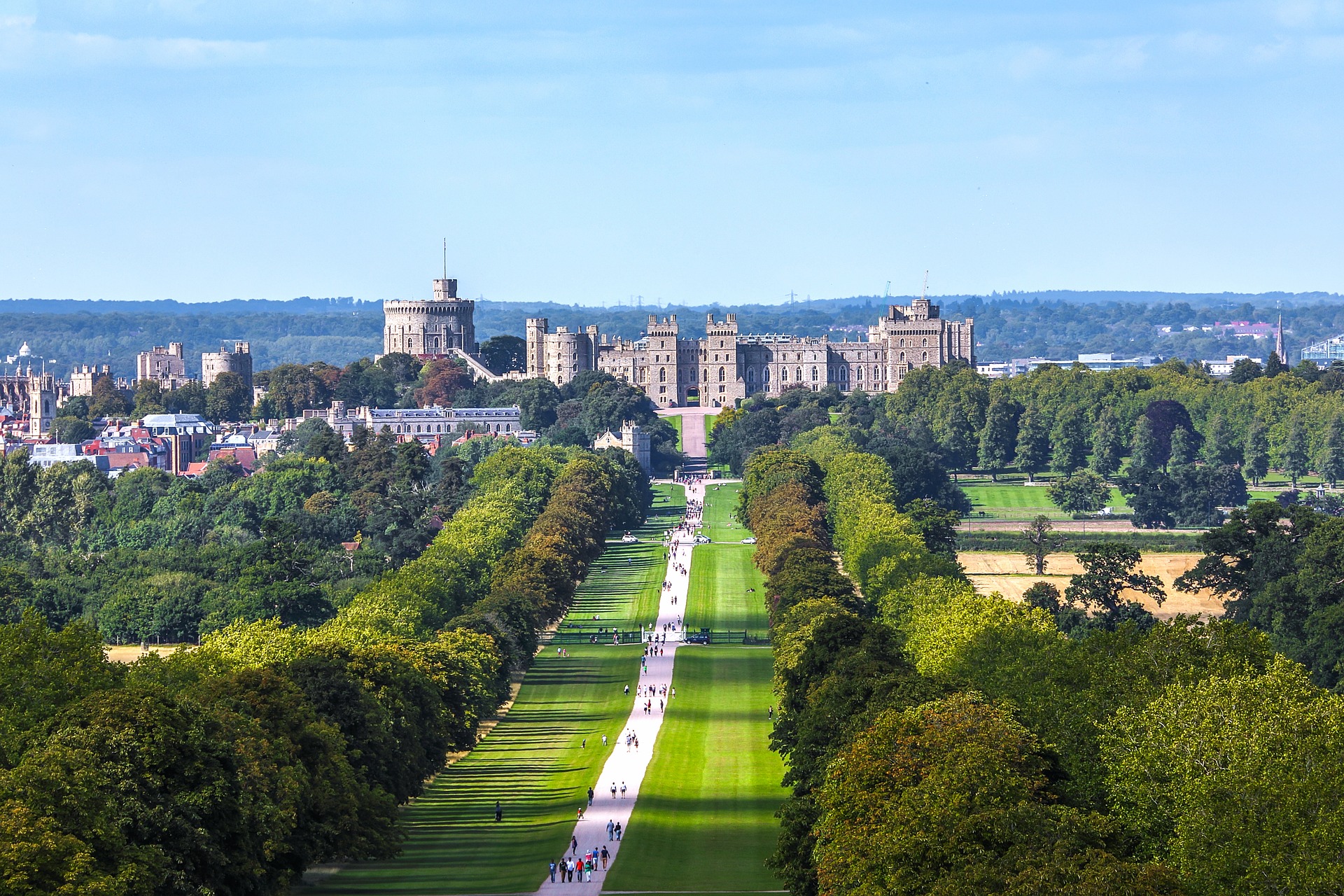 Il matrimonio di Harry e Meghan: le curiosità Giardini di fronte al castello di Windsor