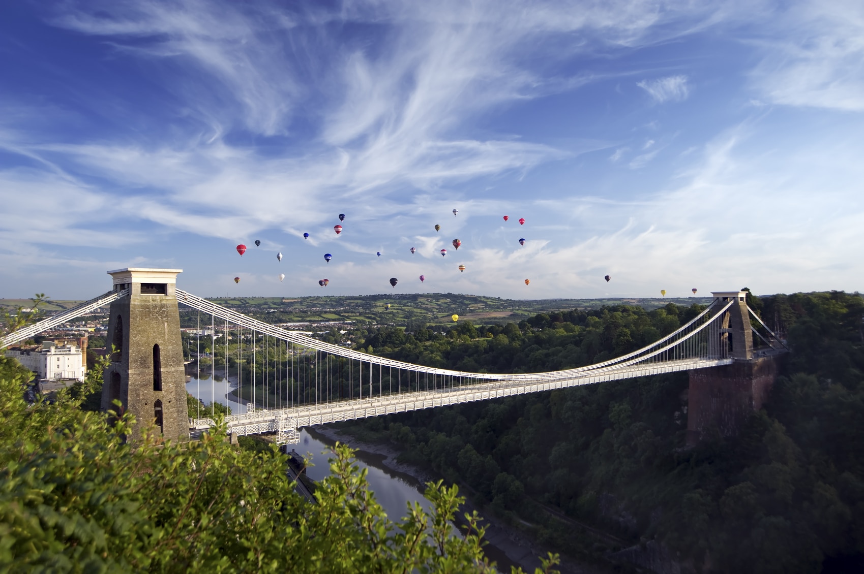 I panorami più belli dell'Inghilterra Ponte sospeso Bristol