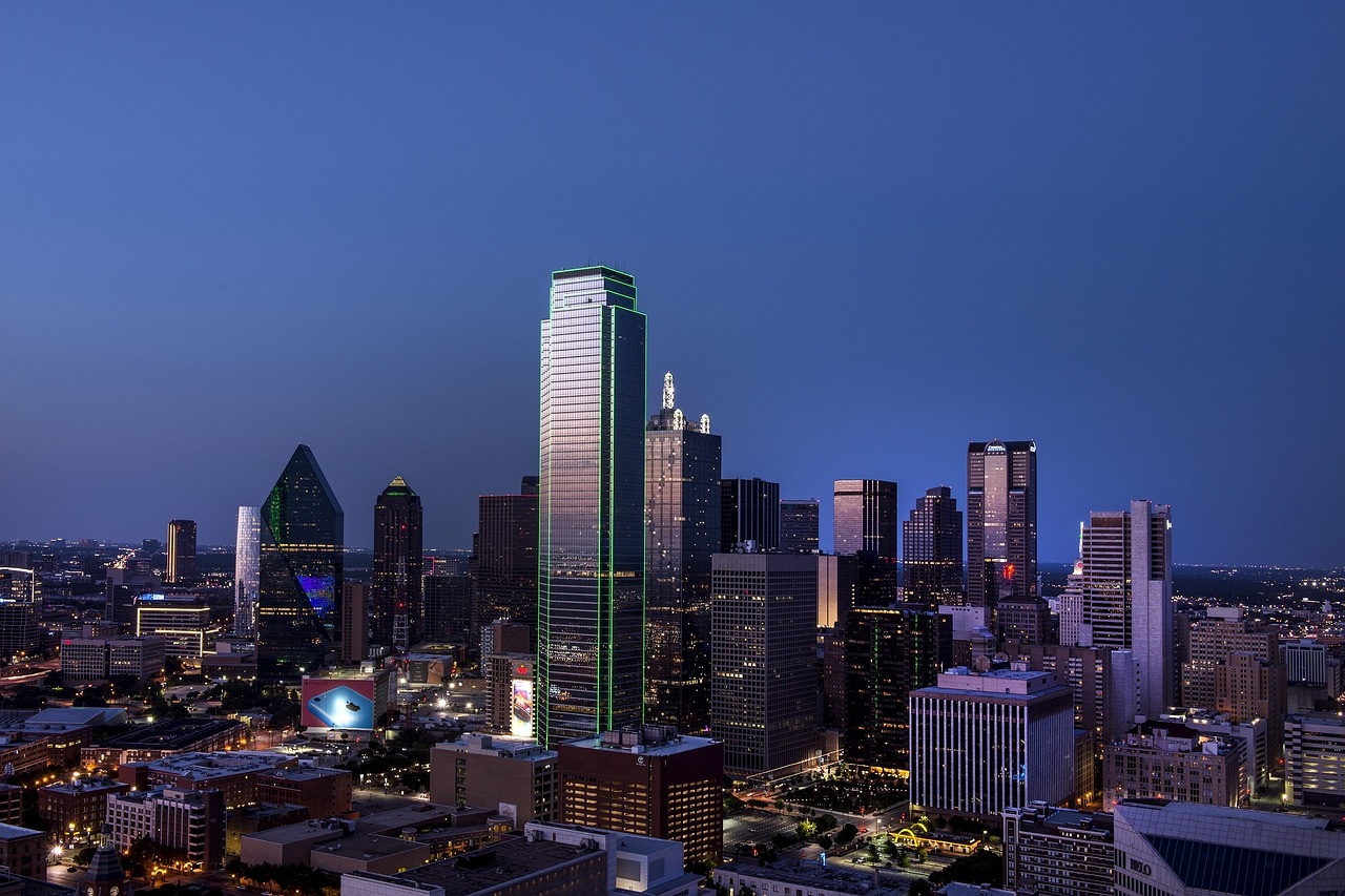 Cosa vedere a Dallas Skyline di Dallas di notte